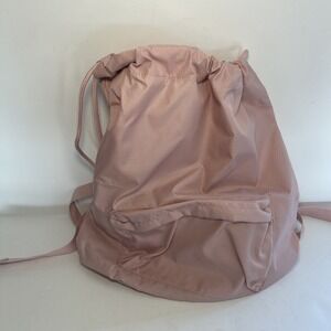 Port Authority BG37 Unisex Adults Diamond Pocket Cinch Bag Metal Zipper Rose‎